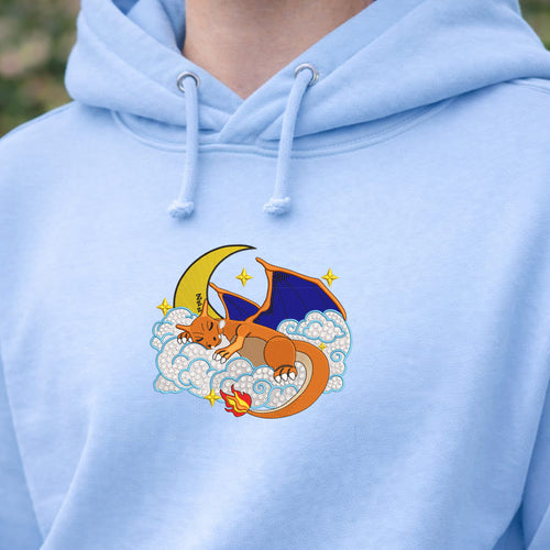 Charizard Cloud Embroidery Design Charizard Pokemon Anime Machine Embroidery Design – Digital Download