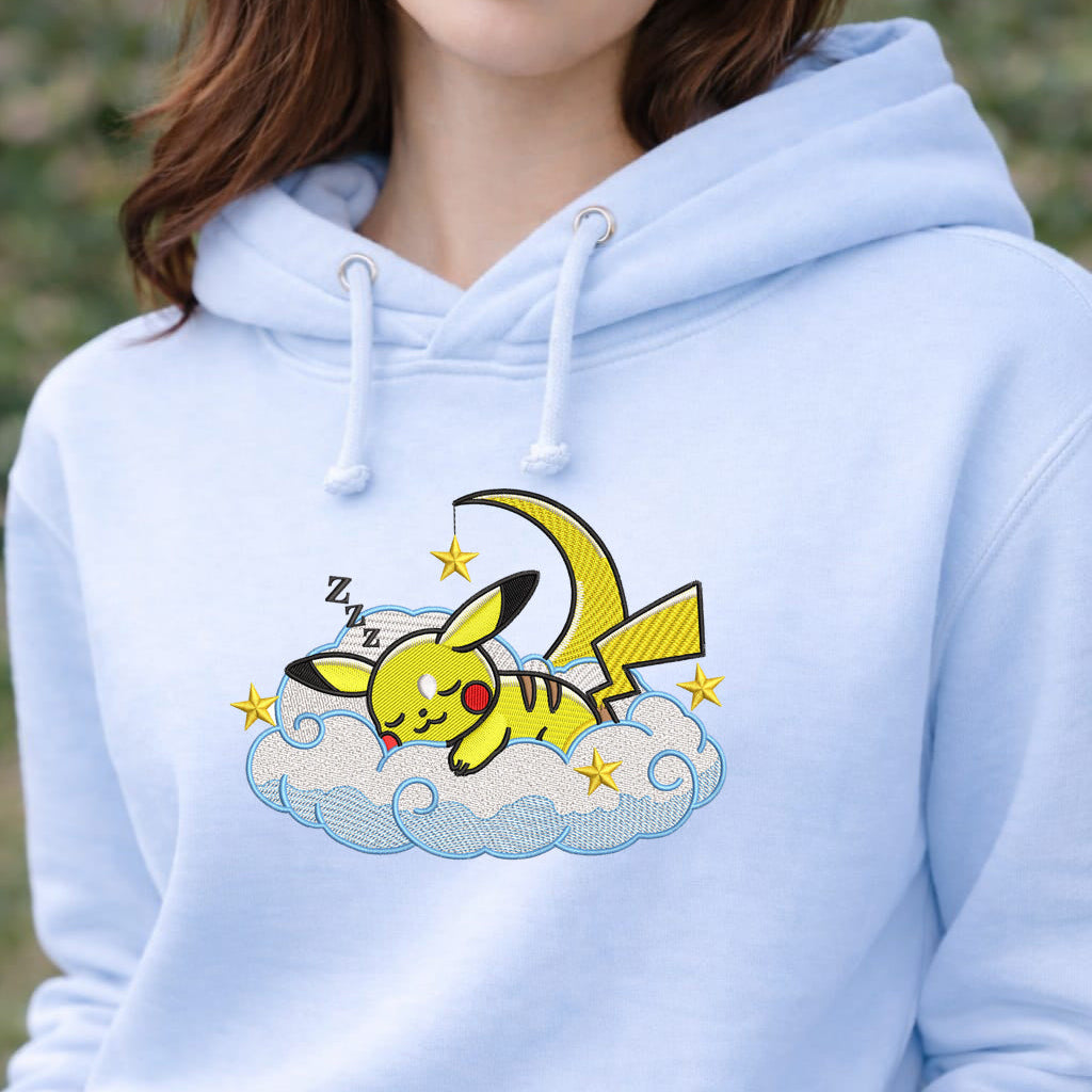 Pikachu Embroidery Design – pikachu Pokemon Anime Machine Embroidery Design – Digital Download