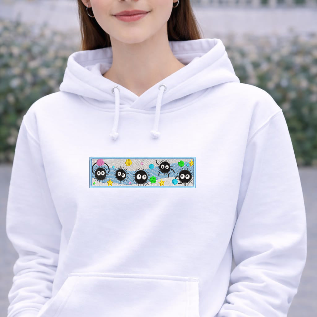 Susuwatari Embroidery Design – My Neighbor Totoro – Anime Machine Embroidery Design – Digital Download