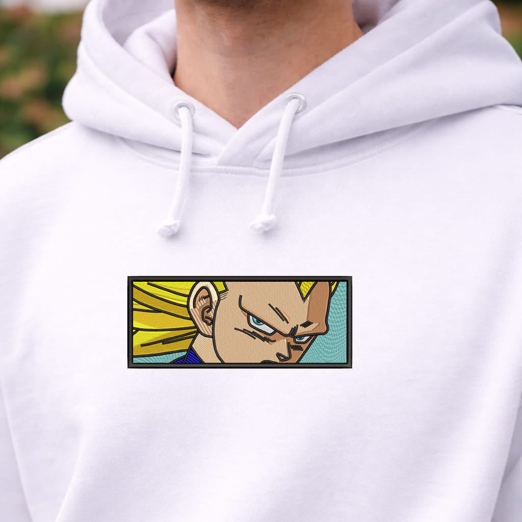 Vegeta Super Saiyan 3 Face Eyes Embroidery Design – Dragon Ball Z Anime Machine Embroidery File