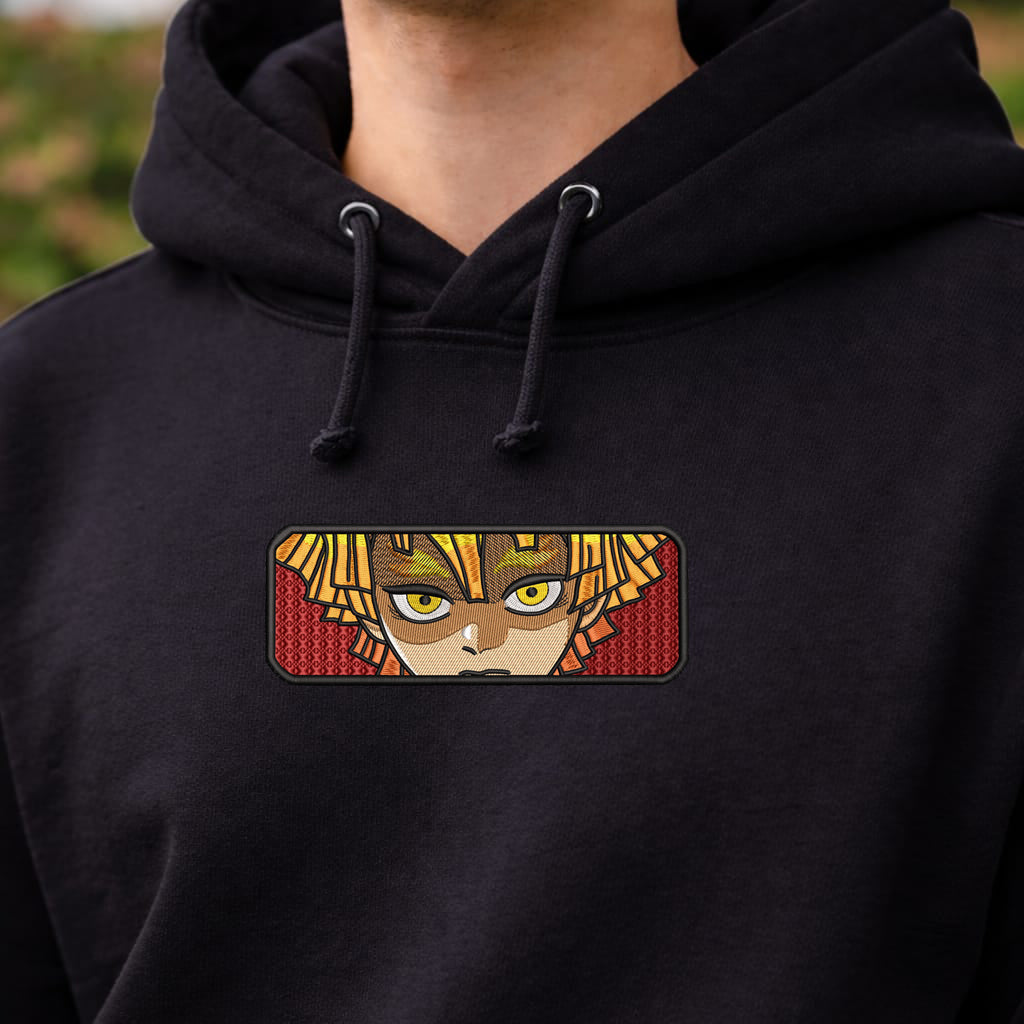 Zenitsu Eyes Embroidery Design – Demon Slayer: Kimetsu no Yaiba Anime Machine Embroidery File Instant Download